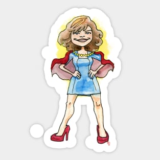 SUPER LADY Sticker